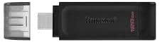 Kingston DataTraveler 70 128GB Portable and Lightweight USB-C flashdrive with USB 3.2 Gen 1 speeds (DT70/128GBCR)
