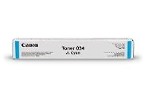 Canon Genuine Toner Cartridge 034 Cyan (9453B001), 1-Pack, for Canon Color imageCLASS MF810Cdn, MF820Cdn Laser Printer