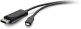 C2g/ cables to go C2G 3ft 4K USB C to DisplayPort Adapter Cable - 60Hz