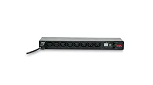 APC Rack PDU, Switched, 1U, 16A, 208/230V, (8) C13 (AP7921B)