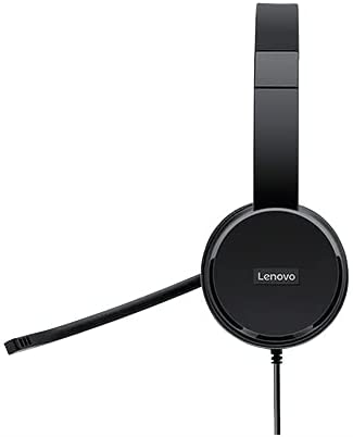 Lenovo 100 Headset - Stereo - USB - Wired - Over-The-Head - Binaural