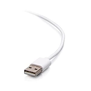 C2g/ cables to go C2G 1.8M USB-A Male to Lightning Male Sync and Charging Cable - White - Mfi Certified Long Lightning Cable for use with Apple iPhones White 1.8M
