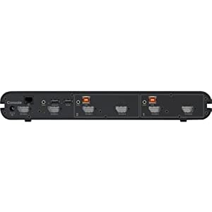 Belkin Universal 2nd Gen Secure KVM Switch, 2-Port Dual Head No CAC - 2 Computer(s) - 1 Local User(s) - 3840 x 2160-4 x USBHDMI - Desktop, Under TableDisplayPort - TAA Compliant