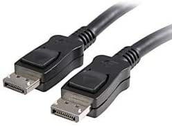 StarTech 50 Foot DisplayPort Cable with Latches - M/M