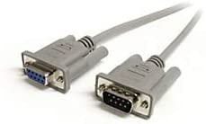 Startech.com 10 Ft Straight Through Serial Cable - M/f - Db-9 Male Serial - Db-9 Female Serial - 10