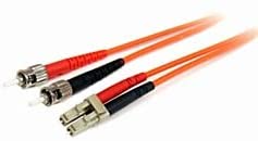 STARTECH.COM STARTECH.COMS Duplex 62.5/125 MULTIMODE Fiber Optic Patch Cable Assembly PROVID