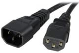 StarTech 10FT POWER CORD EXTENSION C14 TO C13