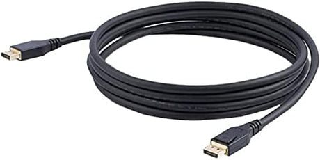 Startech.com 3m VESA Certified DisplayPort 1.4 Cable - 8K 60Hz HBR3 HDR - 10' Super UHD DisplayPort to DisplayPort Monitor Cord - Ultra HD 4K 120Hz DP 1.4 Slim Video Cable M/M DP Connector (DP14MM3M) 9.8 ft / 3 m Cable