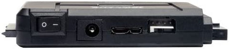 Tripp Lite USB 3.0 SuperSpeed to Serial ATA (SATA) and IDE Adapter for 2.5in or 3.5in Hard Drives(U338-000) Black USB to SATA