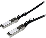 StarTech.com Cisco SFP-H10GB-CU1M Compatible 1m 10G SFP+ to SFP+ Direct Attach Cable Twinax - 10GbE SFP+ Copper DAC 10Gbps Low Power Passive Transceiver Module DAC Firepower ASR920 (SFPCMM1M) 3 ft / 1m