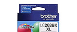 Brother Genuine High Yield Black Ink Cartridge, LC203BK, Replacement Black Ink, Page Yield Up To 550 Pages, Amazon Dash Replenishment Cartridge, LC203