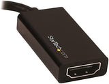 StarTech.com Mini DisplayPort to HDMI Adapter - Active mDP 1.4 to HDMI 2.0 Video Converter - 4K 60Hz - Mini DP or Thunderbolt 1/2 Mac/PC to HDMI Monitor/TV/Display - mDP to HDMI Dongle (MDP2HD4K60S) Black 4K 60Hz Converter