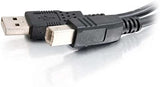 C2g/ cables to go C2G 28104 5m USB Cable - USB 2.0 A to B Cable Black (16.4ft) Black 16.4 Feet USB A Male to B Male
