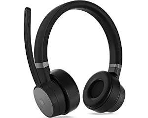 Lenovo Go Wireless ANC Headset - Stereo - USB Type C - Wired/Wireless - Bluetooth - 98.4 ft - 32 Ohm - 20 Hz - 20 kHz - On-ear - Binaural - Ear-cup - 4.27 ft Cable - Noise Cancelling Microphone - Nois