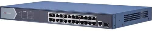 Hikvision usa Hikvision 24-Port Gigabit Unmanaged PoE Switch - 24 Ports - 2 Layer Supported - Modular - Twisted P