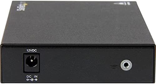 StarTech.com Singlemode (SM) LC Fiber Media Converter for 1Gbe Network - 10km - Gigabit Ethernet - 1310nm - with SFP Transceiver (ET91000SM10) 10km | Gigabit Converter