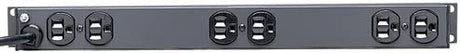 Tripp Lite 12 Outlet Rackmount Network-Grade PDU Power Strip, Front &amp; Rear Facing, 15A, 15ft Cord with 5-15P Plug (RS-1215) 15A Single