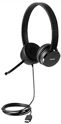 Lenovo 100 Headset - Stereo - USB - Wired - Over-The-Head - Binaural