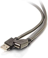 C2g/ cables to go C2G USB Long Extension Cable, USB Cable, USB A to A Cable, White, 50 Feet (15.24 Meters), Cables to Go 39935 Plenum USB A Male to A Female 50 Feet White