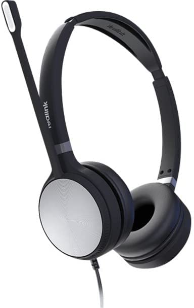 Yealink USB Wired Headset Black/Silver One Size