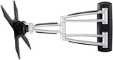 Atdec TH-2050-VFM Swing Articulated Arm Mount with 100x100/400x400mm VESA Support for Displays up to 77-Pound, Silver