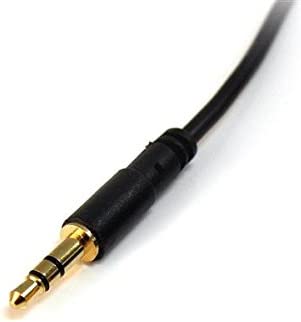 Startech.com 15 Ft Slim 3.5mm Stereo Audio Cable - M/m - Mini-Phone Male Stereo Audio - Mini-Phone