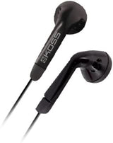 Koss KE7 Earbuds Stereophone Combo Pack,Black and white Standard Packaging