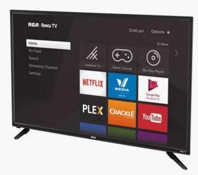 RCA RTR4061AMZ Roku Smart TV 40 Inch TV- Class HD Ready TV (1080p) 40-Inch