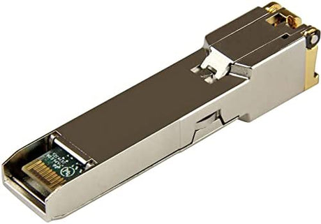 StarTech.com MSA Uncoded Compatible SFP Module - 1000BASE-TX - SFP to RJ45 Cat6/Cat5e - 1GE Gigabit Ethernet SFP - RJ-45 100m -(SFP1000TXST) 1000Base-TX Single