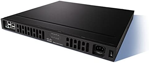 Cisco ISR4331-V/K9 Unified Communications Bundle - Router - Rack-Mountable, Black