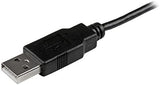 StarTech.com 3m 10 ft Long Micro-USB Charge-and-Sync Cable -M/M - USB to Micro USB Charging Cable - 24 AWG (USBAUB3MBK) Black