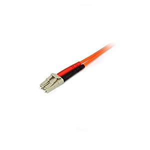 StarTech.com 3m Fiber Optic Cable - Multimode Duplex 50/125 - LSZH - LC/SC - OM2 - LC to SC Fiber Patch Cable (50FIBLCSC3)