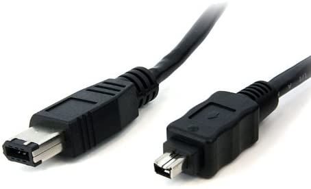 StarTech.com 10-Feet IEEE-1394 Firewire Cable 4-6 M/M (1394_46_10)