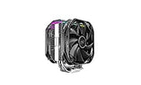 DeepCool AS500 Plus CPU Air Cooler, Universal RAM Height Compatibility, Two 140mm PWM Fan, A-RGB Top Cover, 5 Heat Pipe Design for Intel Core/AMD Ryzen CPUs