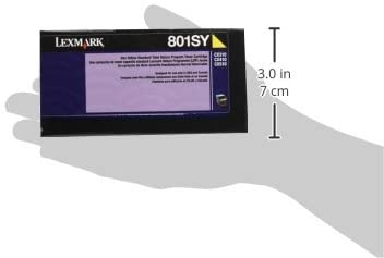 Lexmark 80C1SY0 Yellow Standard Yield Return Program Toner