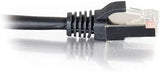C2g/ cables to go C2G 28692 Cat5e Cable - Snagless Shielded Ethernet Network Patch Cable, Black (7 Feet, 2.13 Meters)