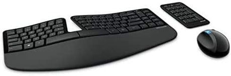 Microsoft Sculpt Ergonomic Desktop USB Port Keyboard and Mouse Combo (L5V-00003) - French Version