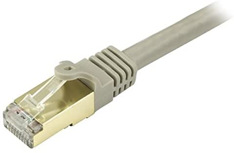 StarTech.com 2ft CAT6a Ethernet Cable - 10 Gigabit Shielded Snagless RJ45 100W PoE Patch Cord - 10GbE STP Network Cable w/Strain Relief - Gray Fluke Tested/Wiring is UL Certified/TIA (C6ASPAT2GR) 2 ft / 0.5m Gray