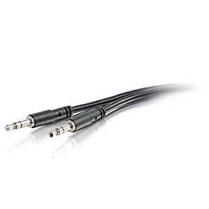 C2g/ cables to go C2G 22600 Slim Auxiliary 3.5mm Audio Cable (3 Feet, 0.91 Meters) 3-Feet