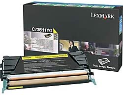 Lexmark LEXC736H1YG - C736H1YG Toner