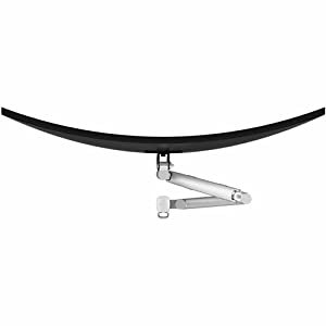 Atdec heavy dynamic monitor arm desk mount Flat and Curved up to 49in VESA 75x75 100x100 AWMSHXBHS