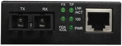 Tripp Lite N784-001-SC External Multimode Media Converter 10/100 FX/TX SC/RJ45, 2km, 1300nm