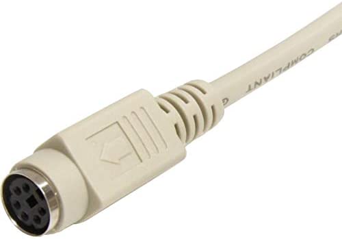 StarTech.com 6 ft PS/2 Keyboard or Mouse Extension Cable - M/F - Keyboard/Mouse Cable - PS/2 (M) to PS/2 (F) - 6 ft - KXT102, Beige