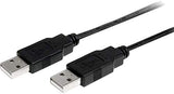 StarTech.com 1m USB 2.0 A to A Cable - M/M - 1m USB 2.0 aa Cable - USB a male to a male Cable (USB2AA1M)