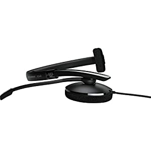 EPOS | Sennheiser Adapt 130T USB II (1000899) - Wired, Single-Sided Headset with USB Connectivity, MS Teams Certified and UC Optimized - Superior Sound - Enhanced Comfort - Call Control - Black