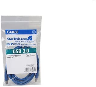 StarTech.com 6 ft / 2m SuperSpeed USB 3.0 Cable A to A - USB 3 A (m) to USB 3 A (m) (USB3SAA6) 6 ft / 2m Blue