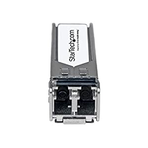 StarTech.com Brocade 10G-SFPP-LR Compatible SFP+ Module - 10GBASE-LR - 10GbE Single Mode Fiber SMF Optic Transceiver - 10GE Gigabit Ethernet SFP+ - LC 10km - 1310nm - DDM (10G-SFPP-LR-ST)
