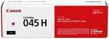 Canon Genuine Toner, Cartridge 045 Magenta, High Capacity (1244C001), 1 Pack, for Canon Color imageCLASS MF634Cdw, MF632Cdw, LBP612Cdw Laser Printer High Yield Magenta Toner