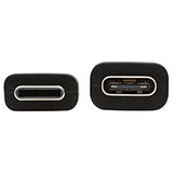 Tripp Lite USB-C Extension Cable (M/F), USB 3.2 Gen 1, Thunderbolt 3, Black, 5 Gbps, 60W Power Delivery Charging, 20 Volts 3 Amps, 6 Feet / 1.8 Meters, (U421-006) 6 ft / 1.8M