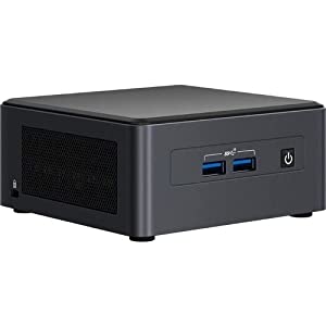 Intel NUC 11 Pro NUC11TNHi7 Barebone System - Socket BGA-1449 - Intel Core i7 11th Gen i7-1165G7 Quad-core (4 Core) - Intel Chip - 64 GB DDR4 SDRAM DDR4-3200/PC4-25600 Maximum RAM Support - 2 Total M